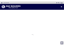 Tablet Screenshot of macbuilders.net
